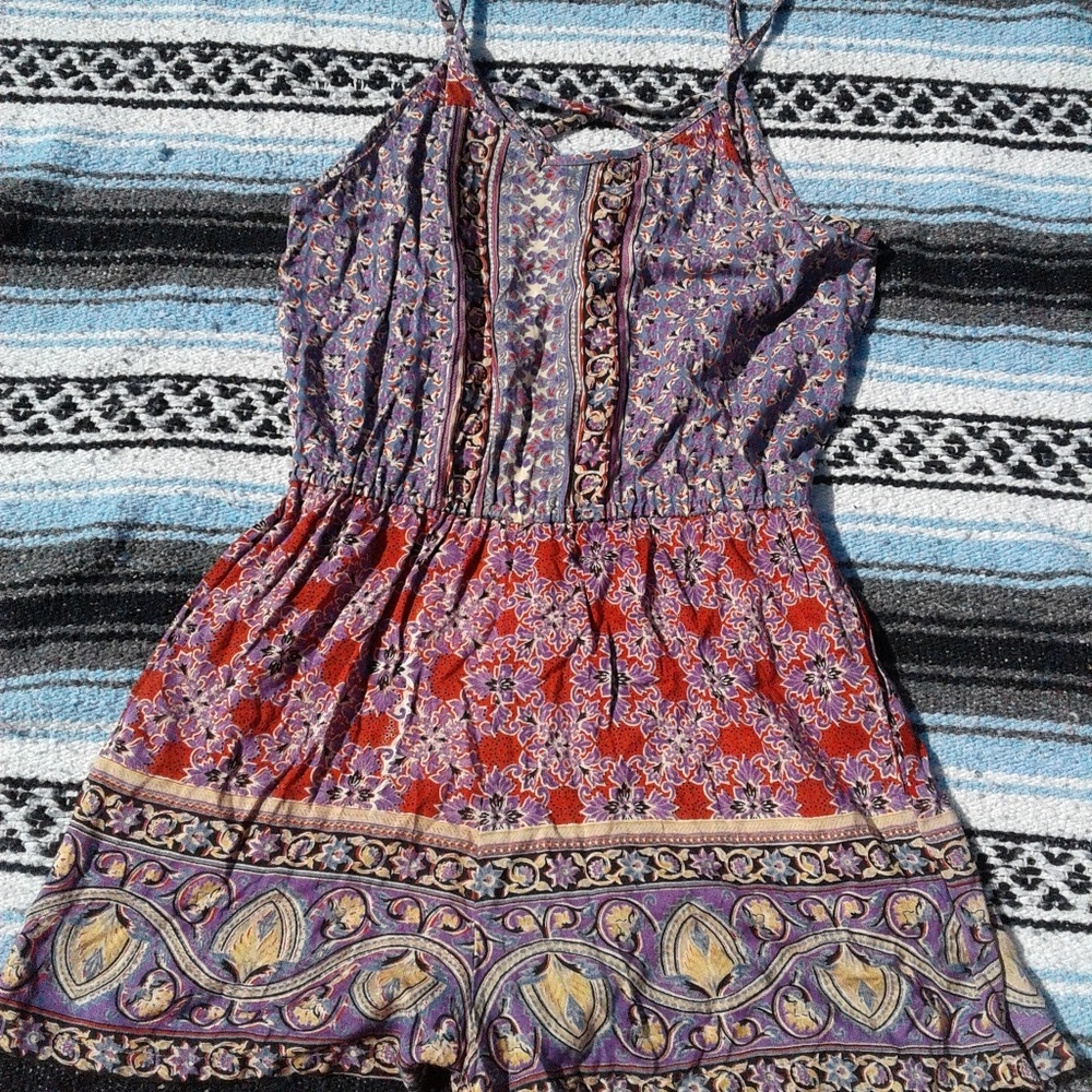 Patterned Angie Romper